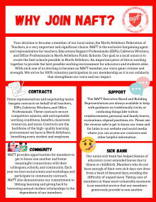Why Join NAFT poster?